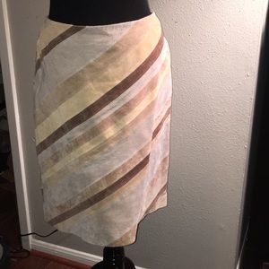 Suede Skirt size 8